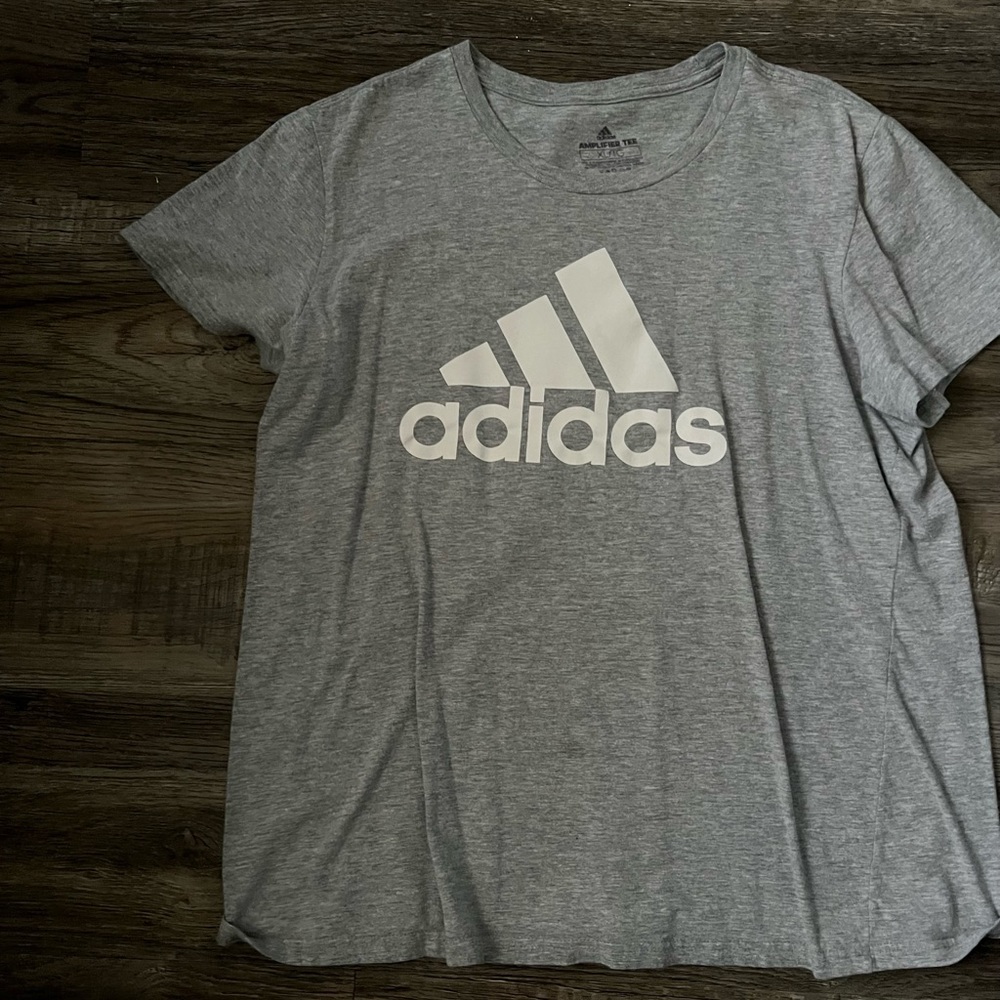 Adidas grey t-shirt